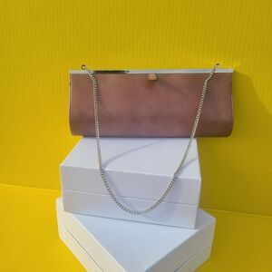 Mauve Out The Way Evening Clutch